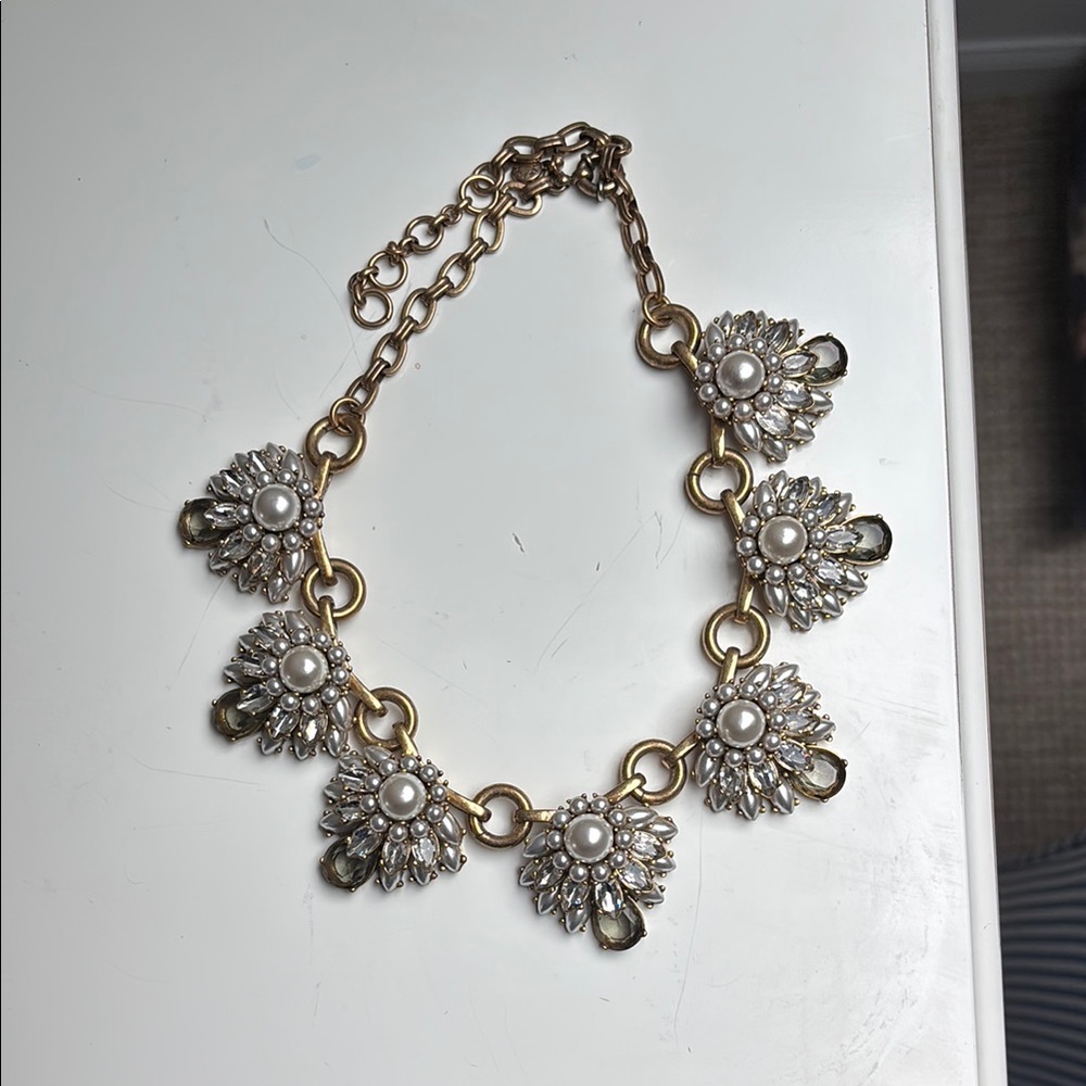 J. Crew women’s rhinestone necklace